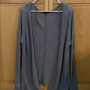 AE tan cardigan
